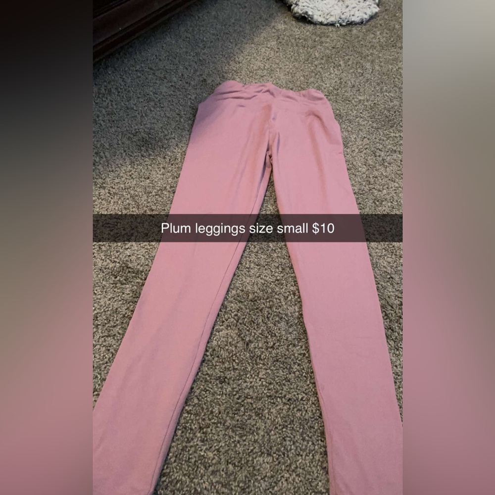 Plum color size small super soft and comfy